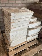Gasbeton blokken (zie foto) (Ytong) gratis, Doe-het-zelf en Verbouw, Ophalen, Zo goed als nieuw, Kalkzandstenen