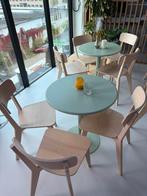 Lichtbruine stoelen 45 cm – los of in set te koop!, Huis en Inrichting, Stoelen, Ophalen, Zo goed als nieuw, Bruin, Vijf, Zes of meer stoelen