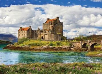 Eurographics - Eilean Donner Castle, Scotland - 1000 stukjes beschikbaar voor biedingen