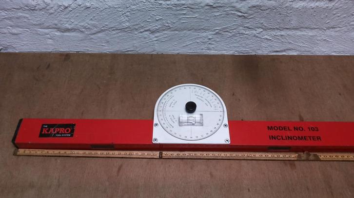 Gradenboogwaterpas hellingwaterpas 60cm, Doe-het-zelf en Verbouw, Gereedschap | Handgereedschap, Gebruikt, Ophalen of Verzenden