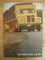 Scania L110 LS110 Brochure 1969 – L LS 110 – Torpedo Neus, Ophalen of Verzenden, Zo goed als nieuw, Overige merken, Scania
