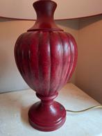 Merlijn Collection Rijssen tafellamp bordeauxrood, Ophalen of Verzenden, Zo goed als nieuw, Minder dan 50 cm