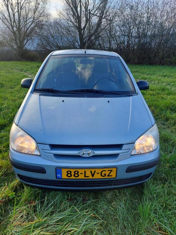 Hyundai Getz 1.3 5DRS 2003 Blauw, Auto's, Hyundai, Particulier, Getz, Centrale vergrendeling, Elektrische ramen, Lichtsensor, Mistlampen