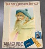 Oude kartonreklame tabak sigaretten V.D.C., Ophalen of Verzenden, Gebruikt, Overige typen