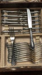Verzilverde Bestekset - 84 Delig, Antiek en Kunst, Antiek | Bestek, Ophalen