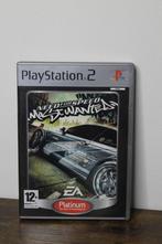 Need for speed most wanted platinum editie ps2, Gebruikt, Racen en Vliegen, 2 spelers, Eén computer