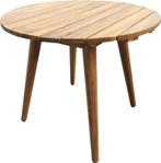 Sens-Line - Lissabon Sidetable Rond Bruin Acaciahout, Tuin en Terras, Ophalen of Verzenden, Nieuw