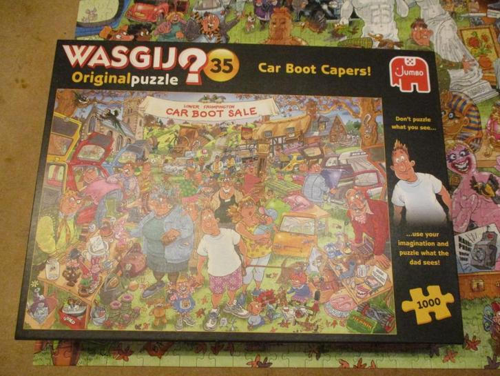 Jumbo Wasgij Mysterie Puzzle no 35, Hobby en Vrije tijd, Denksport en Puzzels, Zo goed als nieuw, Legpuzzel, 500 t/m 1500 stukjes