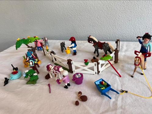 Playmobil ponyclub 9262 met extra’s, Kinderen en Baby's, Speelgoed | Playmobil, Zo goed als nieuw, Complete set, Ophalen of Verzenden