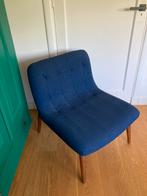 MADE stoel donkerblauw, Ophalen, Zo goed als nieuw, Blauw, Eén