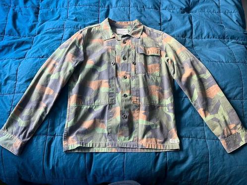 Scotch and Soda overhemd jack Amsterdams Blauw mr. Blue, M, Kleding | Heren, Overhemden, Zo goed als nieuw, Halswijdte 41/42 (L)