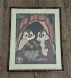 Vintage Knabbel & Babbel Lithograph, Verzamelen, Disney, Ophalen of Verzenden, Overige figuren, Zo goed als nieuw, Plaatje of Poster