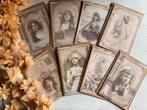 Brocante kaarten set van 8, Ophalen of Verzenden