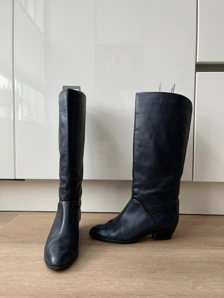 blauwe laarzen maat 37,5 Kennel + Schmenger, Kleding | Dames, Schoenen, Zo goed als nieuw, Hoge laarzen, Blauw, Ophalen of Verzenden