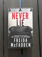 Engelstalig boek, Freida McFadden, thriller Never Lie, Ophalen of Verzenden, Zo goed als nieuw, Freida McFadden, Amerika