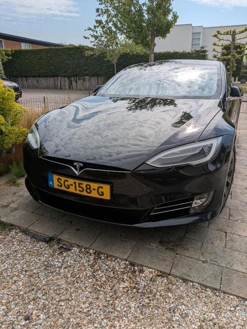 Tesla Model S 2018 Zwart, Auto's, Tesla, Particulier, Model S, Elektrisch, Hatchback, Automaat, Origineel Nederlands, Zwart, Vierwielaandrijving