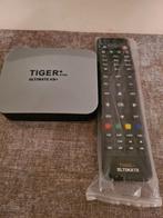 Te koop tiger star ultimate k9+ iptv en satallite box, Audio, Tv en Foto, Mediaspelers, Ophalen of Verzenden, Zo goed als nieuw