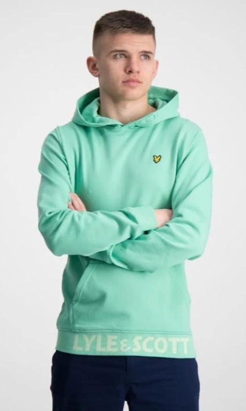 Mooie groene LYLE & SCOTT hoody maat 14/15- 164/170., Kinderen en Baby's, Kinderkleding | Maat 164, Zo goed als nieuw, Jongen