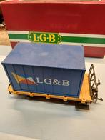 LGB containerwagon, Ophalen of Verzenden, Gelijkstroom, Wagon, LGB