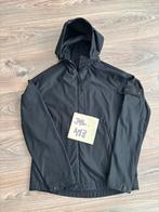 Stone Island nylon cotton ghost piece, shadow ice reflective, Verzenden, Zo goed als nieuw, Maat 48/50 (M), Zwart