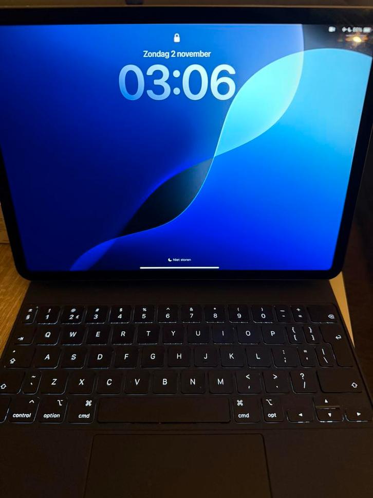 Apple iPad Pro 11" + Magic Keyboard + Apple pencil 2, Computers en Software, Apple iPads, Zo goed als nieuw, Apple iPad Pro, Wi-Fi