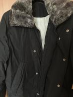 Te koop zwarte heren jas, Kleding | Heren, Jassen | Winter, Ophalen of Verzenden, Zo goed als nieuw, Maat 52/54 (L), Zwart