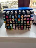 95 decotime alchol markers, Hobby en Vrije tijd, Tekenen, Ophalen of Verzenden, Gebruikt, Potlood of Stift