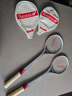2 Squash rackets met hoes, Gebruikt, Met hoes, Ophalen