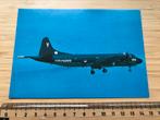 Lockheed P3C Orion Kaart MLD 308 Marine Vliegtuig Luchtvaart, Ophalen of Verzenden, Zo goed als nieuw, Kaart, Foto of Prent