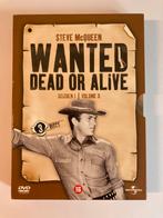 Wanted: Dead or Alive seizoen 1 - Vol. 3, 1959 /3xDVD boxset, Vanaf 16 jaar, Boxset, Drama, Ophalen of Verzenden