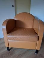Gele Clubfauteuil - Gebruikt, Huis en Inrichting, Fauteuils, Ophalen, Gebruikt, 75 tot 100 cm, Clubfauteuil