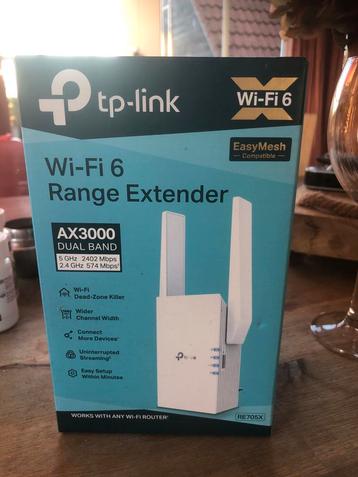 TP-Link RE705X WiFi 6 Range Extender AX3000 beschikbaar voor biedingen