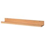 2x wandplank fotoplank Maleras 75cm bamboe, Ophalen of Verzenden, Zo goed als nieuw