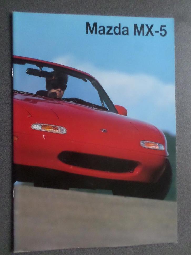 Mazda MX-5 NA 1993 Brochure, Boeken, Auto's | Folders en Tijdschriften, Zo goed als nieuw, Mazda, Ophalen of Verzenden