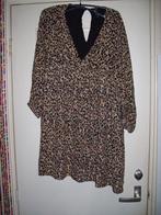 Tuniek panterprint  bruin/zwart (M)40 Trf, Maat 38/40 (M), Bruin, Ophalen of Verzenden, Gedragen