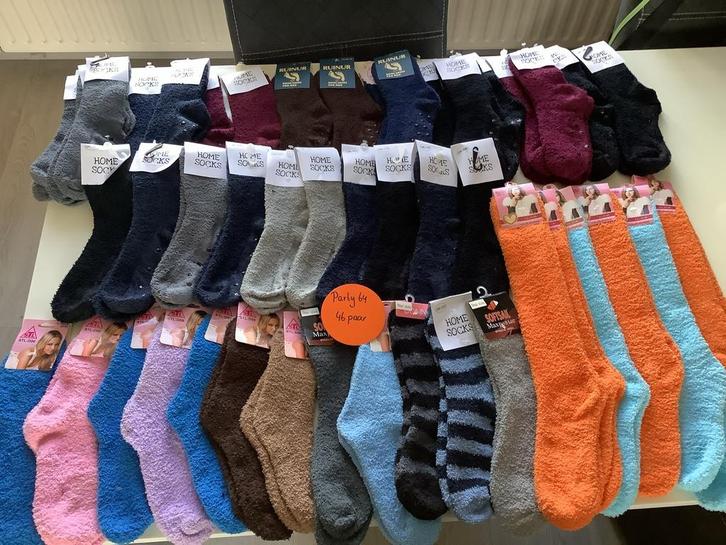 Partij nieuwe huissokken ……. Winstpakker…. (P-64), Diversen, Rommelmarktspullen, Nieuw, Ophalen of Verzenden