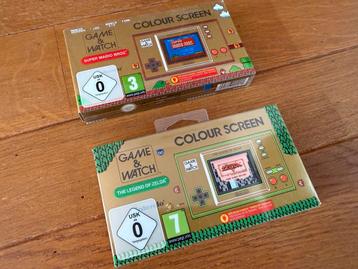Game & watch mario en zelda,zo goed als nieuw beschikbaar voor biedingen