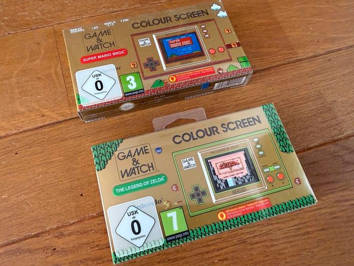 Game & watch mario en zelda,zo goed als nieuw, Spelcomputers en Games, Spelcomputers | Overige, Zo goed als nieuw, Ophalen