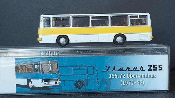 Ikarus 225.71 1962 1981 geel wit 1:87 H0 Brekina Pol, Hobby en Vrije tijd, Modelauto's | 1:87, Zo goed als nieuw, Bus of Vrachtwagen