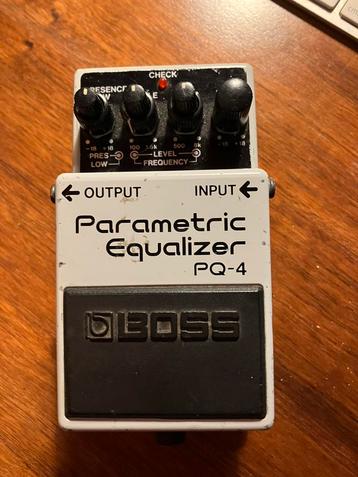 BOSS PQ-4 Parametric Equalizer beschikbaar voor biedingen