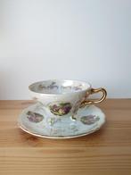 vintage antiek porseleinen versailles kop en schotel, Antiek en Kunst, Antiek | Servies los, Ophalen of Verzenden