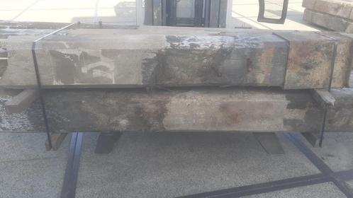 Zeer Degelijke Robuuste Houten (Hek)Palen, Doe-het-zelf en Verbouw, Hout en Planken, Gebruikt, Balk, Overige houtsoorten, 300 cm of meer