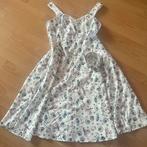 Retro jurk met maritieme print - Maat L Voodoo Vixen, Wit, Zo goed als nieuw, Boven de knie, Ophalen