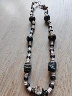 Afrikaanse glaskralen ketting, Ophalen of Verzenden, Zo goed als nieuw, Overige materialen