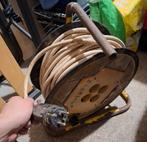 Verlengsnoer, draagbaar elektrisch 25m, Ophalen of Verzenden, Gebruikt, Kabel of Snoer