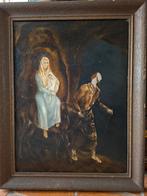 Olieverf op doek  wgc schumacher, Antiek en Kunst, Ophalen of Verzenden