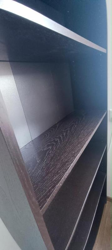 Boekenkast Ikea Billy 200x80x26 zwartbruin - afbeelding 2
