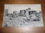 WO1 Verwoesting in Frankrijk Auto ( Ambulance ? ) Militair, Verzamelen, Verzenden, Voor 1920, Politiek en Historie
