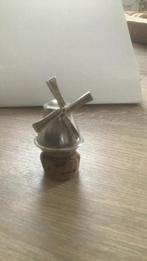 Antieke zilveren molen flessen stopper, Ophalen, Zilver