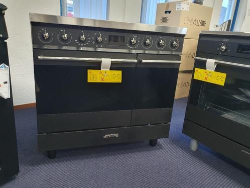 SMEG C92IMMB2 Fornuis Inductie, Witgoed en Apparatuur, Fornuizen, Nieuw, Vrijstaand, Inductie, 5 kookzones of meer, 90 tot 95 cm
